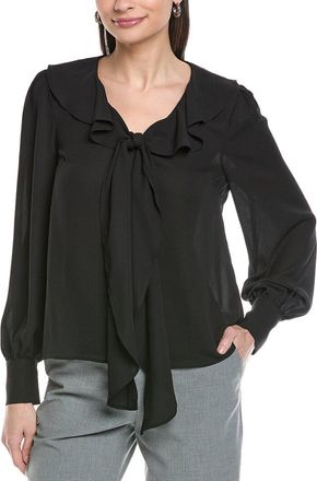 CeCe by Cynthia Steffe Cece Ruffle Tie V-Neck Top