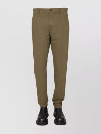 Aspesi cotton tapered chino trousers