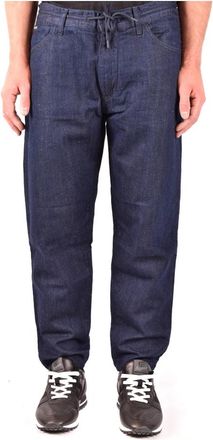 Emporio Armani Klassieke Denim Jeans voor Heren - Heren - Regular Fit Jeans - Blauw - W31 - Denim - Jeans