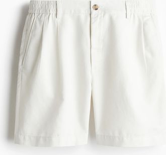 H&M Chinoshorts in Regular Fit - White