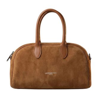 Lancaster Bowling Handbag - Dames - Handtassen - Bruin - ONE Size - Polyester - Tassen