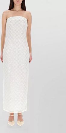 Rotate beaded maxi dress