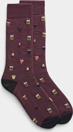 Le 31 Mens Beer thermal socks