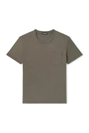 Tom Ford Cotton and Silk-Blend T-Shirt