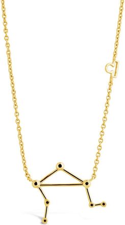 Sterling Forever Station Constellation Pendant Necklace