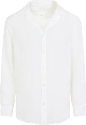 Maison Margiela Adhesive Tape Shirt - Heren - Casual Overhemden - Beige - XL - Overhemden