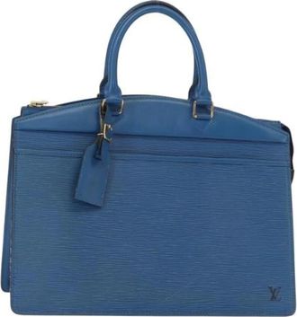 Louis Vuitton Pre-owned Handbags, female, Blue, Size: ONE SIZE Pre-owned Vintage Handbag