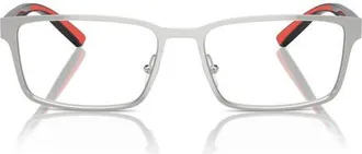 Ferrari 56MM RECTANGLE in Brushed Silver/demo Lens at Nordstrom