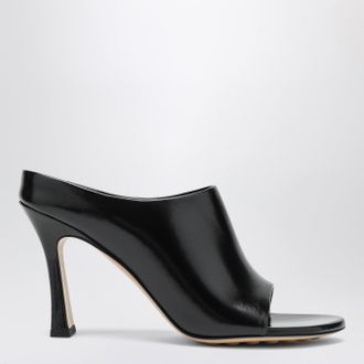 Bottega Veneta Black leather Rana mule