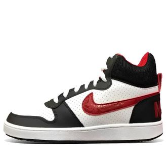 Nike Court Borough Mid Black Red CU2982-061