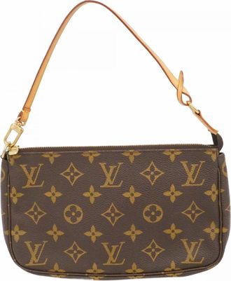 Louis Vuitton Brown Pouch (Pre-Owned)