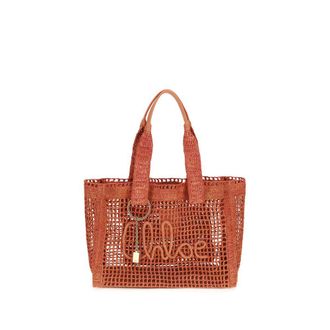 Chlo&eacute; Multicolor Raffia Shoulder Womens Bag