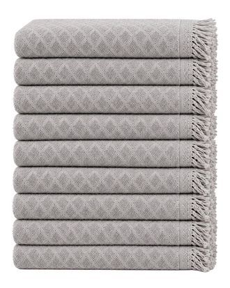 Ellen Tracy 9Pk Cotton Kitchen Towels