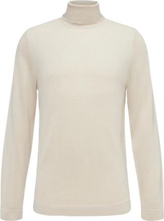 Drykorn Joey 10 Pullover - Heren - Coltruien - Beige - 2XL - Wol - Truien & Vesten