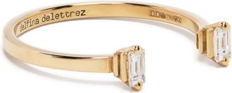 Delfina Delettrez 18K Yellow Gold Dots Diamond Ring - Womens - 18kt Yellow Gold