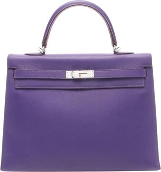 Herm&egrave;s Pre-owned Hermes Epsom Kelly II Sellier 35 Ladies QAD4TD17KNJYUPT7