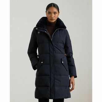 Ralph Lauren Lange jas met opstaande kraag