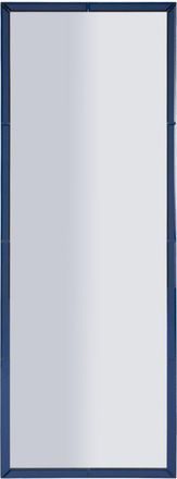 Mauro Ferretti Espejo De Pared Berlino Azul Cm 55x2x150 (medida Del Espejo Cm 49x143,5)