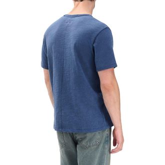 Rag & Bone Classic Flame Slub Cotton T-Shirt in Wind at Nordstrom, Size X-Small