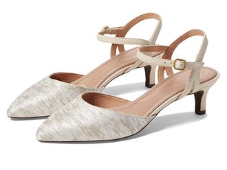 Rockport Total Motion Kalila Two-Piece Womens Shoes Vanilla Textile : 5.5 M (B)