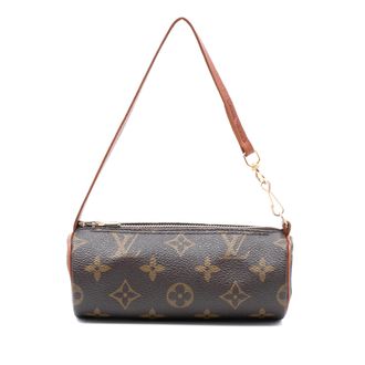 Louis Vuitton Pre-owned Womens Monogram Papillon Pochette - Brown Textile - One Size