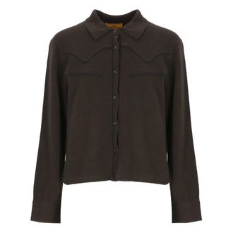 Guest In Residence Cardigan in Cashmere - - Blouses & Shirts - Donna - Marrone - S