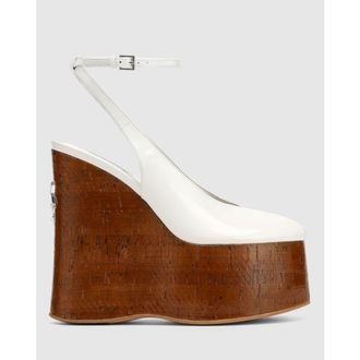 Naked Wolfe Tansy White Patent at Nordstrom, Size 37.5