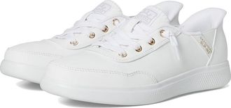 Skechers Hands Free Slip-Ins: Skip Cute - B Cute Classic Womens Shoes White : 7.5 B - Medium