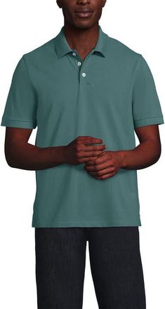 Lands End Short Sleeve Comfort-First Mesh Polo Shirt in Tourmaline at Nordstrom, Size Xx-Large