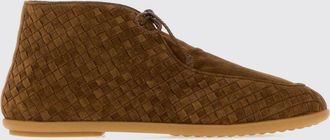 Bottega Veneta Suede Chukka Boots with Intrecciato Details
