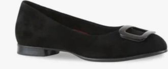Munro Womens Pirouette Sandal In Black Leather