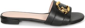 Coccinelle Schoenen, Dames, Zwart, 36 EU, Leer, Slide Smooth