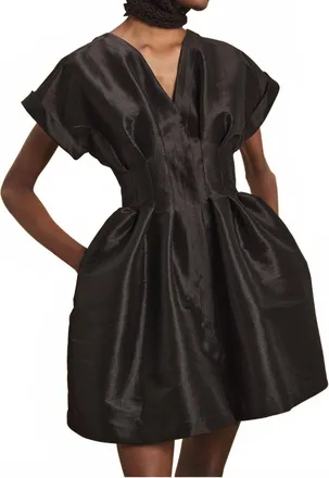Kika Vargas Billie Dress In Black