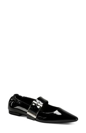 DKNY Cormic Mary Jane Pointed Toe Flat in Black at Nordstrom, Size 7.5