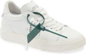 Off-white Low Vulcanized Leather Sneaker in White White at Nordstrom Rack, Size 11Us / 41Eu