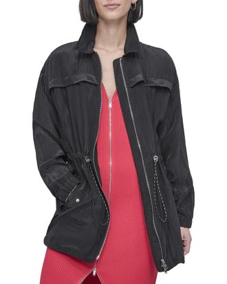 DKNY Dkny Textured Anorak Jacket