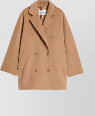 Max Mara long double-breasted jacket oversized fit