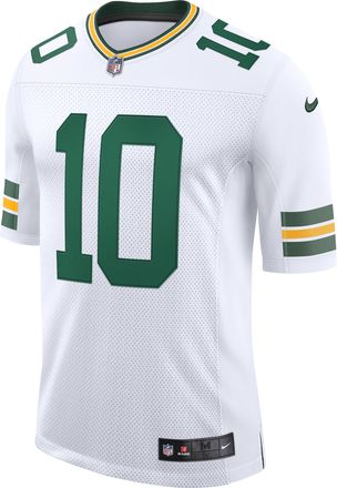 Nike Jordan Love Green Bay Packers Nike Mens Dri-FIT NFL Limited Jersey in White | 32NMGPLR7TF-S8Y