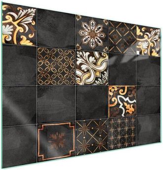 OEM Placa Protectora De Vidrio Para Estufa 70x52 Mosaico