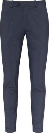 Roberto Ricci Design Lichte Chino Broek - Heren - Slim Fit Broeken - Blauw - XL - Broeken