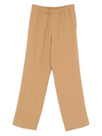 Sandro Broek met elastische tailleband - Bruin