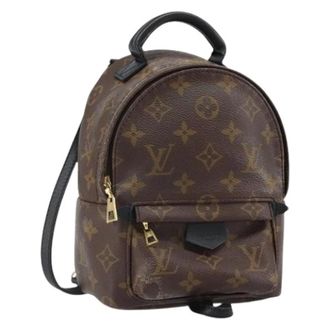 Louis Vuitton Pre-owned Backpacks, female, Brown, Size: ONE SIZE Pre-owned Vintage Monogram Canvas Backpack