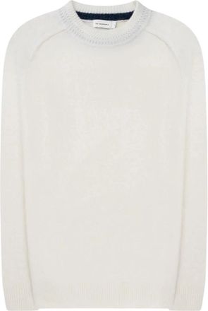 The Goodpeople Off White Kiosk Sweater - Heren - Ronde hals truien - Wit - L - Truien & Vesten