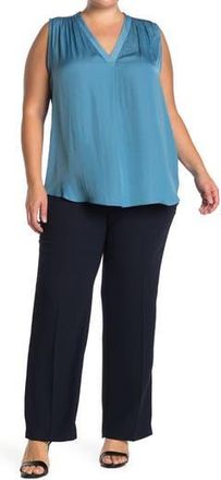Vince Camuto Moss Crepe Trousers in Classic Navy at Nordstrom Rack, Size 14W