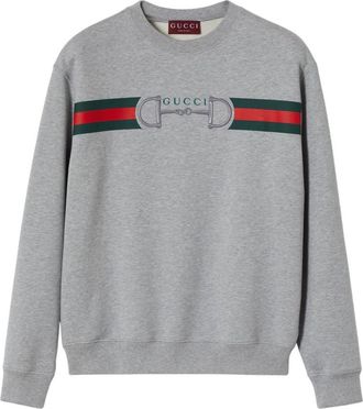 Gucci Grey Crew Neck Sweatshirt
