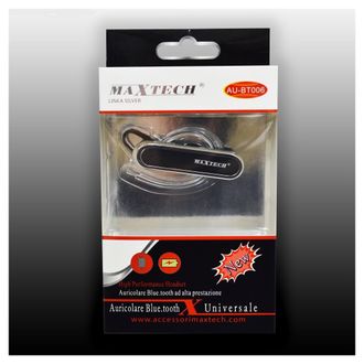 Trade Shop Trade Shop - Auricolare Bluetooth Universale Maxtech Au-bt006 Cuffia For Smartphone Alta Prestsation