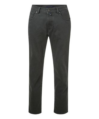 Pierre Cardin Thermojeans PIERRE CARDIN PC-Lyon, Herren, Gr. 31, L&auml;nge 30, dunkelgr&uuml;n raw, Denim/Jeans, Obermaterial: 72% Baumwolle, 26% Polyester, 2% Elasthan, ger