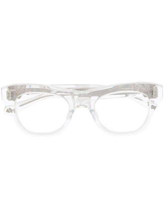 Matsuda Occhiali Wayfarer - Bianco