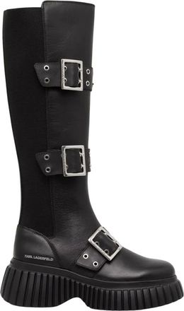 Karl Lagerfeld Kreeper Wedge - Shoes - Mujer - Negro - 37 EU