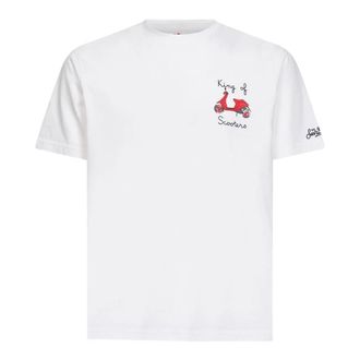 MC2 Saint Barth T-Shirts, male, White, Size: 2XL Portofino T-Shirt